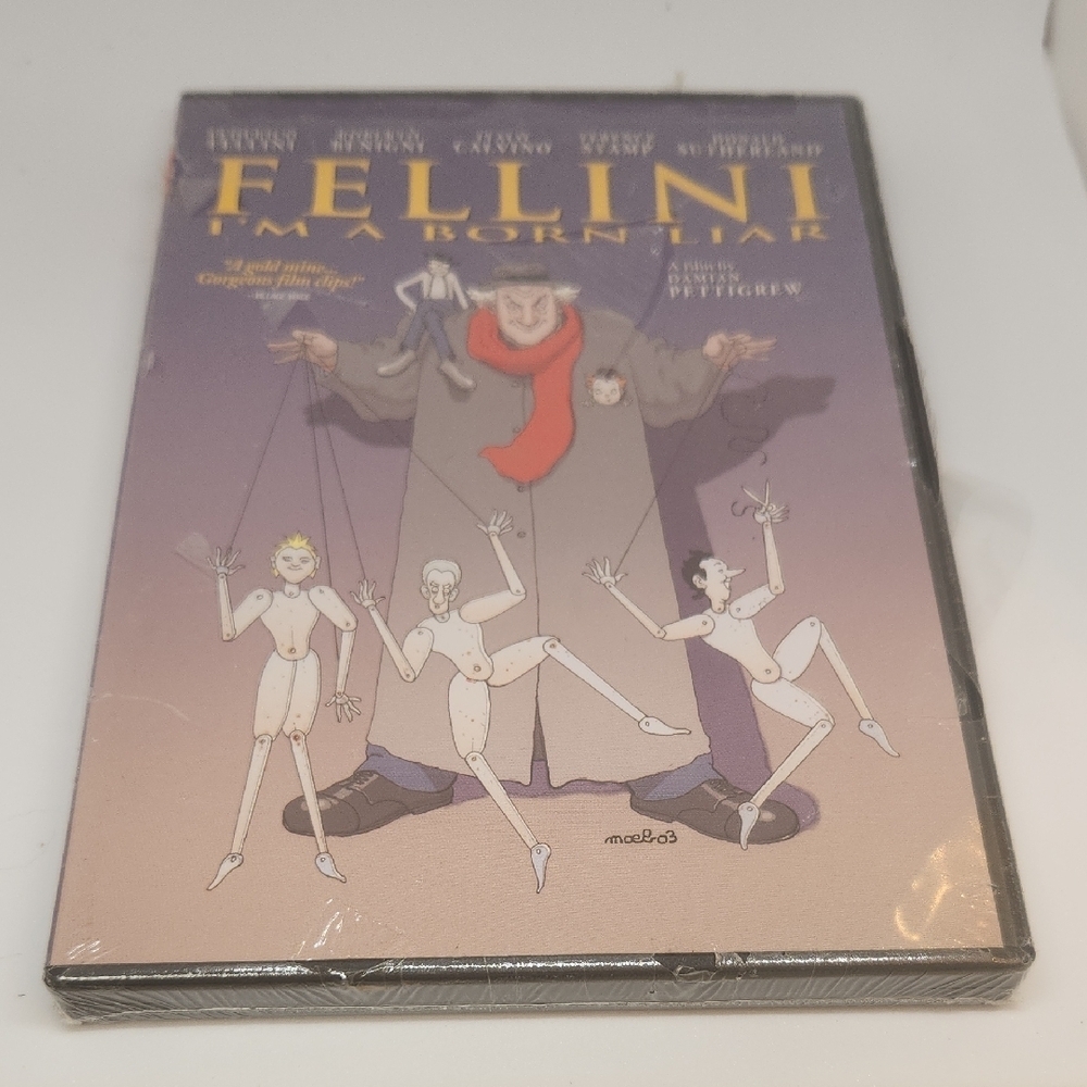 Fellini I'm a Born Liar DVD